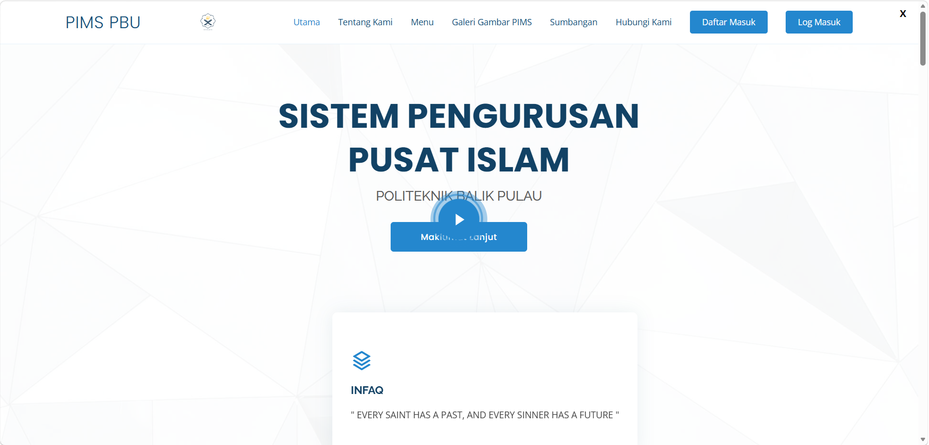 PIMS System Interface